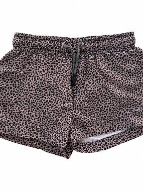 TODDLER LEOPARD PRINT SWIM SHORTS